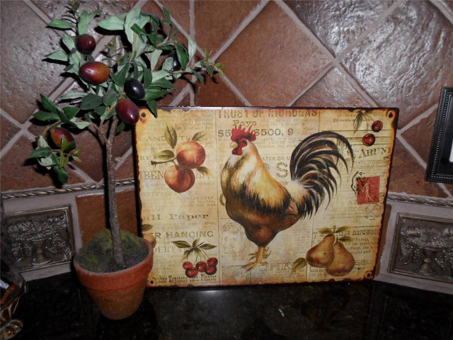 Potted plant sign table rooster free wallpaper for desktop - medium preview image