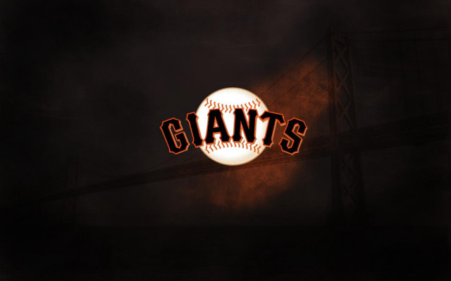 Giants baseball lit dark lights free wallpaper for desktop - medium preview image