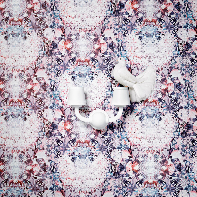 Wall lights wallpaper flowers leaves free wallpaper for tablet - medium preview image