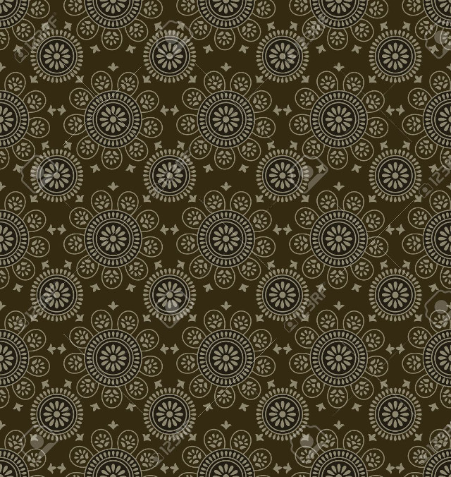 Brown white pattern black background free wallpaper for tablet - medium preview image