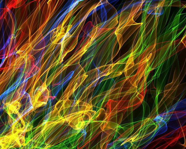 Colorful abstract background swirly lines free wallpaper for desktop - medium preview image