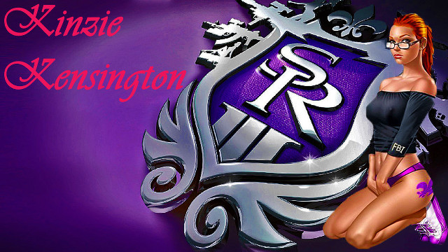 Woman bikini purple silver logo free wallpaper for desktop - medium preview image