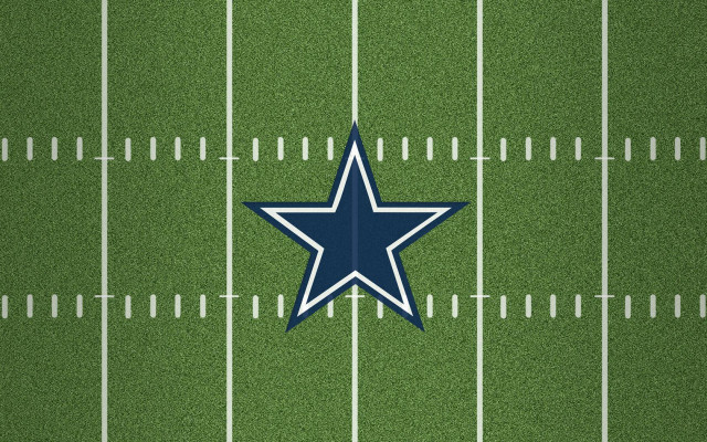 Football field star middle lines free wallpaper for desktop - medium preview image