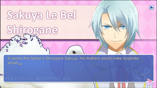 Anime character blue hair white free wallpaper for desktop - medium preview image