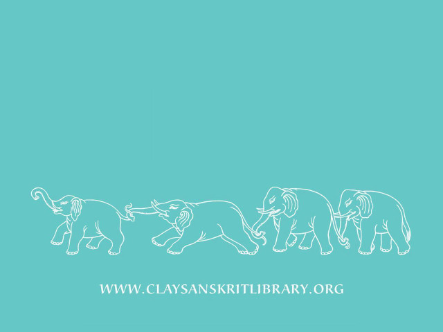 Elephants blue background claynskirt library free wallpaper for desktop - medium preview image
