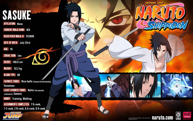 Naruto shinji anime poster sword free wallpaper for desktop - medium preview image