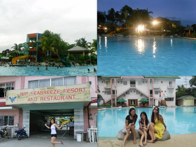 Resort pool night woman yellow free wallpaper for desktop - medium preview image