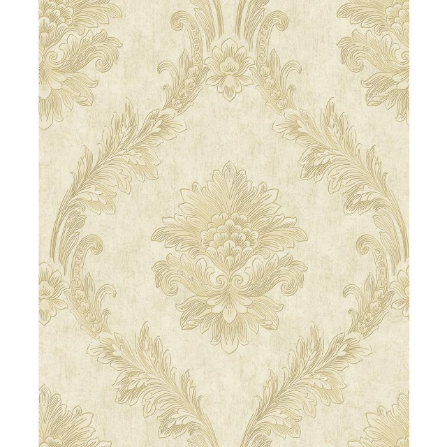 Floral wallpaper white background gold free wallpaper for tablet - medium preview image