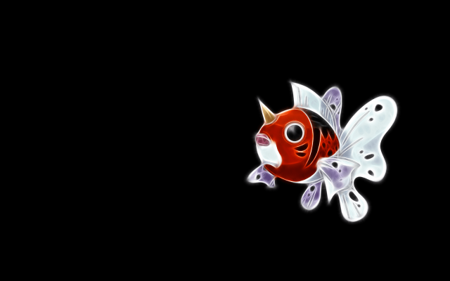 Red white fish gold crown free wallpaper for desktop - medium preview image