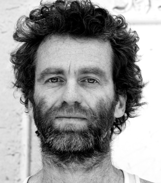 Bearded man white shirt smiling #2 free wallpaper for tablet - medium preview image