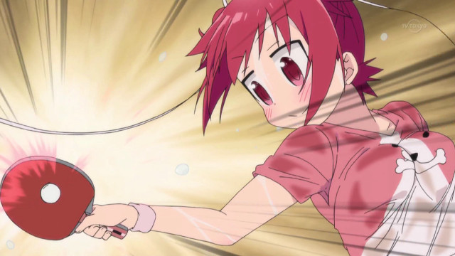 Pink hair pingpong blush red free wallpaper for desktop - medium preview image