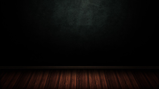 Dark room wooden floor black free wallpaper for desktop - medium preview image