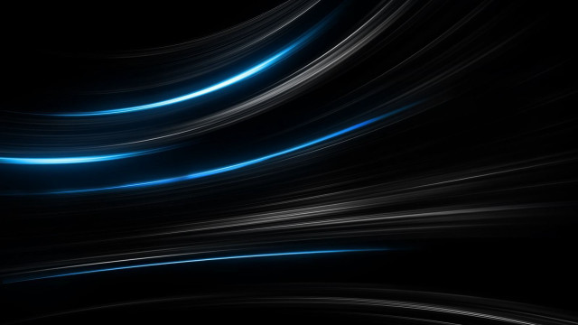Dark blue lines abstract raytraced free wallpaper for desktop - medium preview image