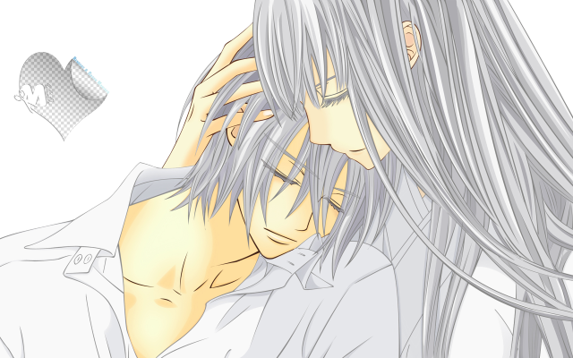 White haired man holding head free wallpaper for desktop - medium preview image