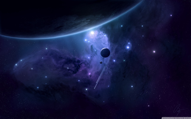 Space distant objects stars matte free wallpaper for desktop - medium preview image