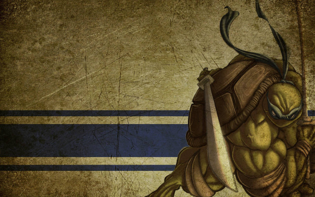 Turtle baseball bat mask holding free wallpaper for desktop - medium preview image