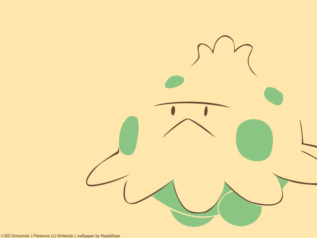 Green white flower sad face free wallpaper for desktop - medium preview image