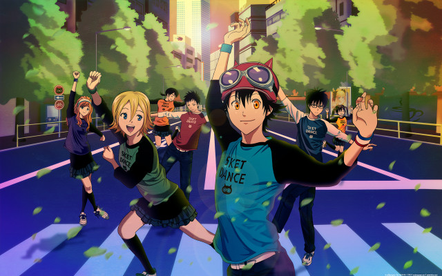 Group people street camera holding free wallpaper for desktop - medium preview image