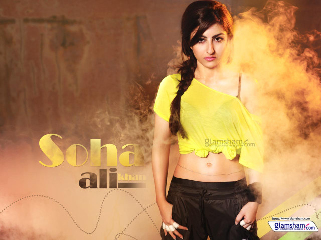 Woman yellow top smoke background free wallpaper for desktop - medium preview image