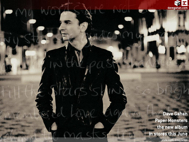 Man standing street night hands free wallpaper for desktop - medium preview image