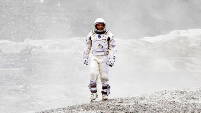 Man space suit hill snow free wallpaper for desktop - medium preview image