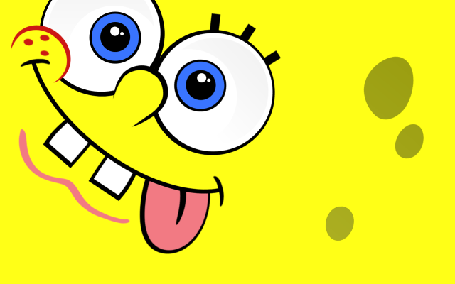 Cartoon character tongue sticking out #2 free wallpaper for desktop - medium preview image