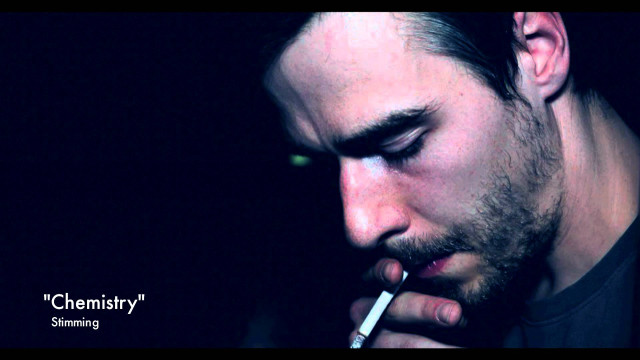 Man smoking cigarette dark background #2 free wallpaper for desktop - medium preview image