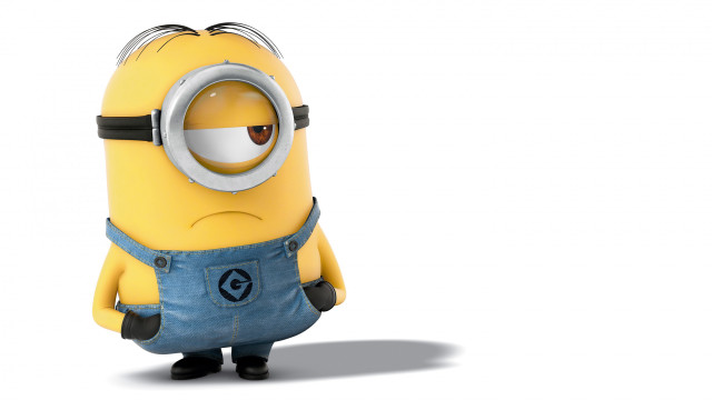 Cartoon character funny look eyes free wallpaper for desktop - medium preview image