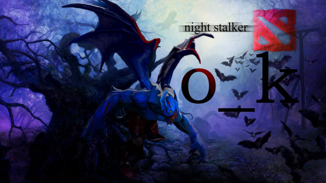 Night stalker bats flying number free wallpaper for desktop - medium preview image