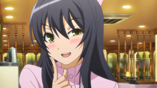 Girl cat ears anime library free wallpaper for desktop - medium preview image