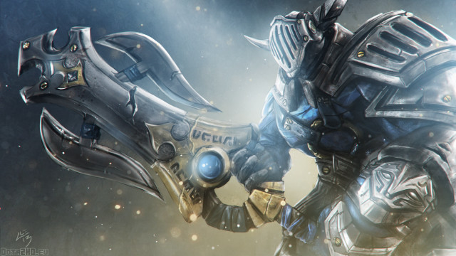 Futuristic creature huge head massive free wallpaper for desktop - medium preview image