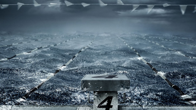 Mailbox dock water fishing rods #2 free wallpaper for desktop - medium preview image