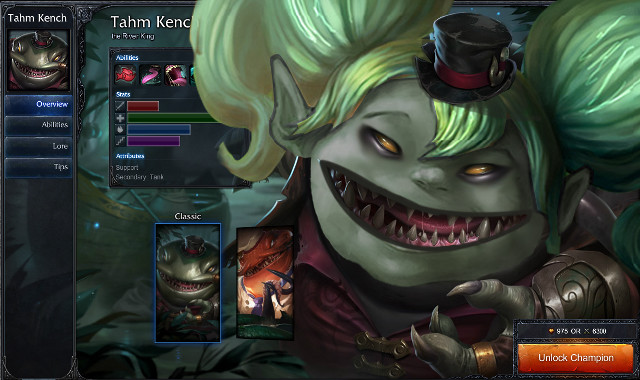 Green hair demon face game free wallpaper for desktop - medium preview image