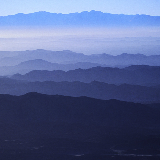 Mountain range plane window blue free wallpaper for tablet - medium preview image