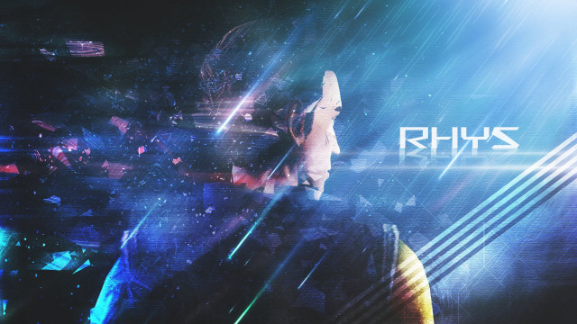 Futuristic man background rhys image free wallpaper for desktop - medium preview image