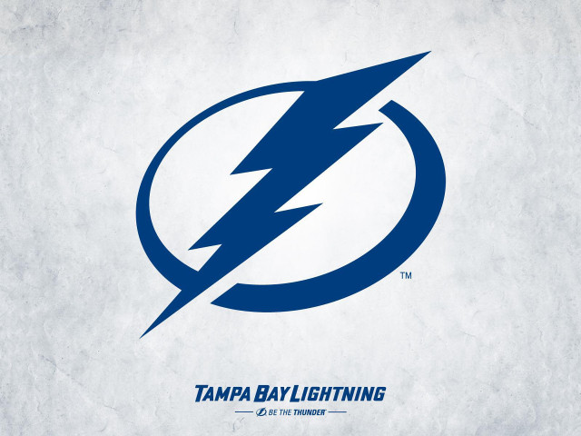 Tampa bay lightning logo blue #2 free wallpaper for desktop - medium preview image