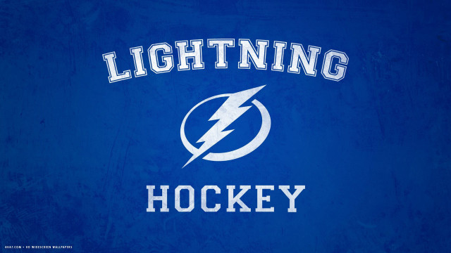 Blue lightning hockey jersey logo free wallpaper for desktop - medium preview image