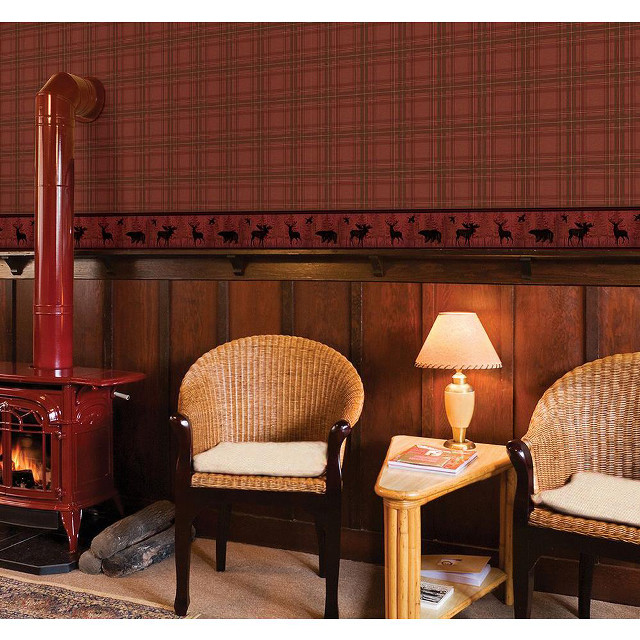 Arts and crafts room plaid free wallpaper for tablet - medium preview image