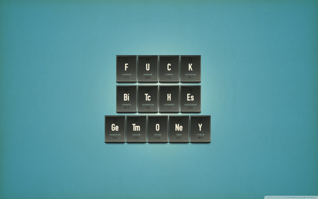 Four black white type blocks free wallpaper for desktop - medium preview image