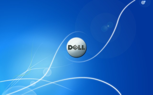 Dell logo blue sky balloon free wallpaper for desktop - medium preview image