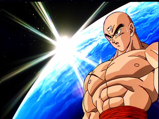 Man muscular bald planet star free wallpaper for desktop - medium preview image