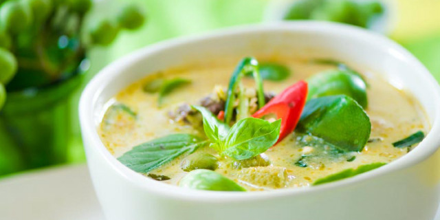 Soup red flower green plant free wallpaper for desktop - medium preview image