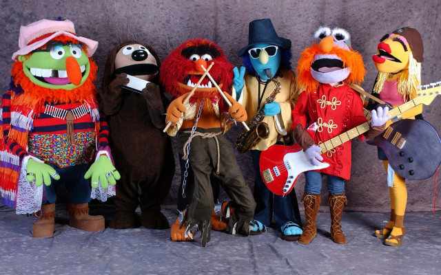 Puppets guitar violin players group free wallpaper for desktop - medium preview image