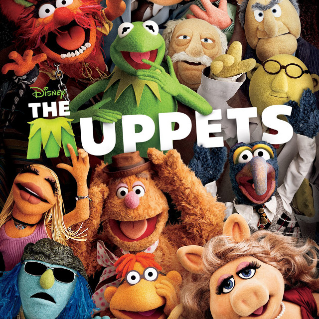 Muppets movie poster characters background free wallpaper for tablet - medium preview image