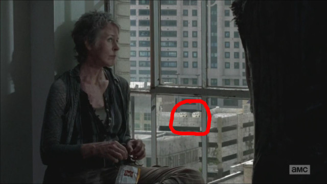 Woman looking out window red free wallpaper for desktop - medium preview image