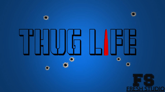 Blue background through life black free wallpaper for desktop - medium preview image