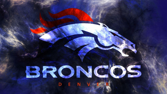 Denver football blue helmet rain free wallpaper for desktop - medium preview image