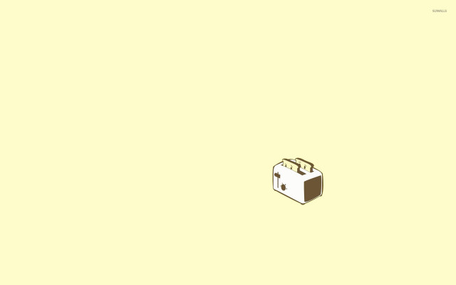 Small white box brown handle free wallpaper for desktop - medium preview image