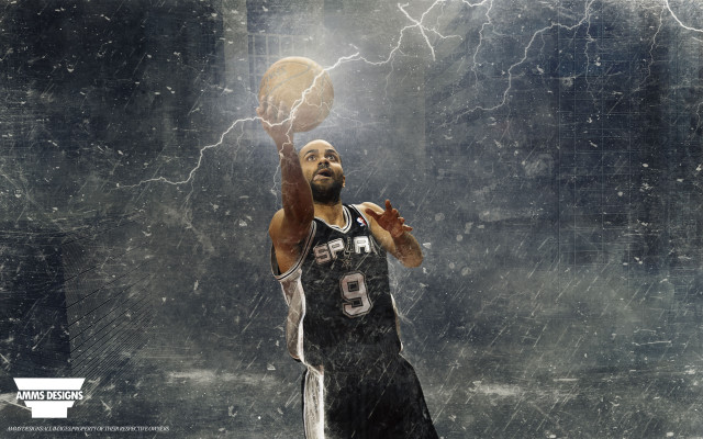 Man black jersey basketball rain free wallpaper for desktop - medium preview image