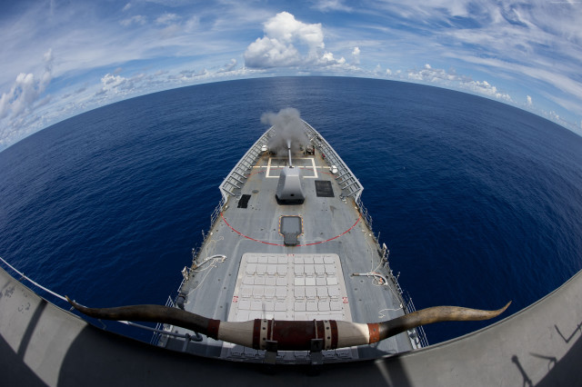 Large boat ocean long horn free wallpaper for desktop - medium preview image